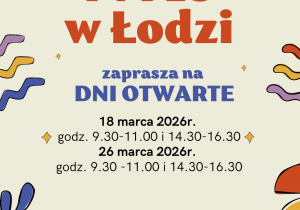 Ulotka o dniach otwartych